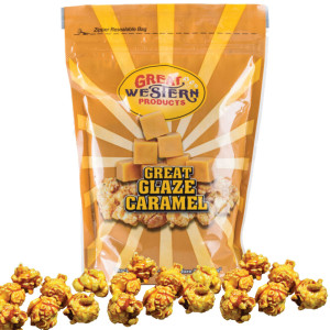 Great Glaze Frosted Carmel Popcorn Flavouring For Kettle Popcorn Machines  